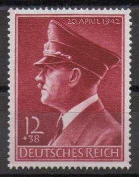 Michel Nr. 813 y, Adolf Hitler postfrisch.